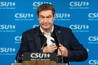 CSU-Chef Markus Söder: "Nach dem deutschen Verordnungsrecht gäbe es die Möglichkeit, in solchen Notfällen auch zu akquirieren".