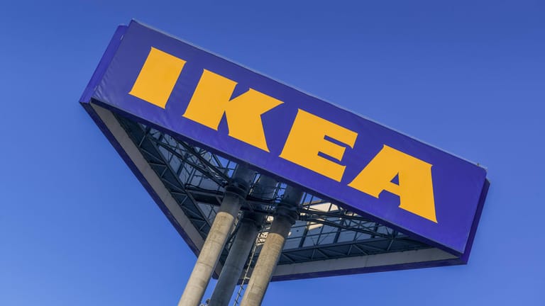 Ikea-Logo: Dem Möbelkonzern gehört jetzt ein riesiges Waldstück in Georgia.