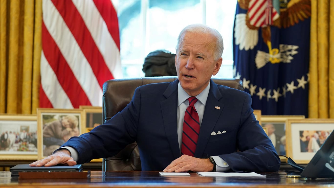 US-Präsident Joe Biden: Nach zehn Jahren will die USA nun wieder Sanktionen gegen das Land verhängen.
