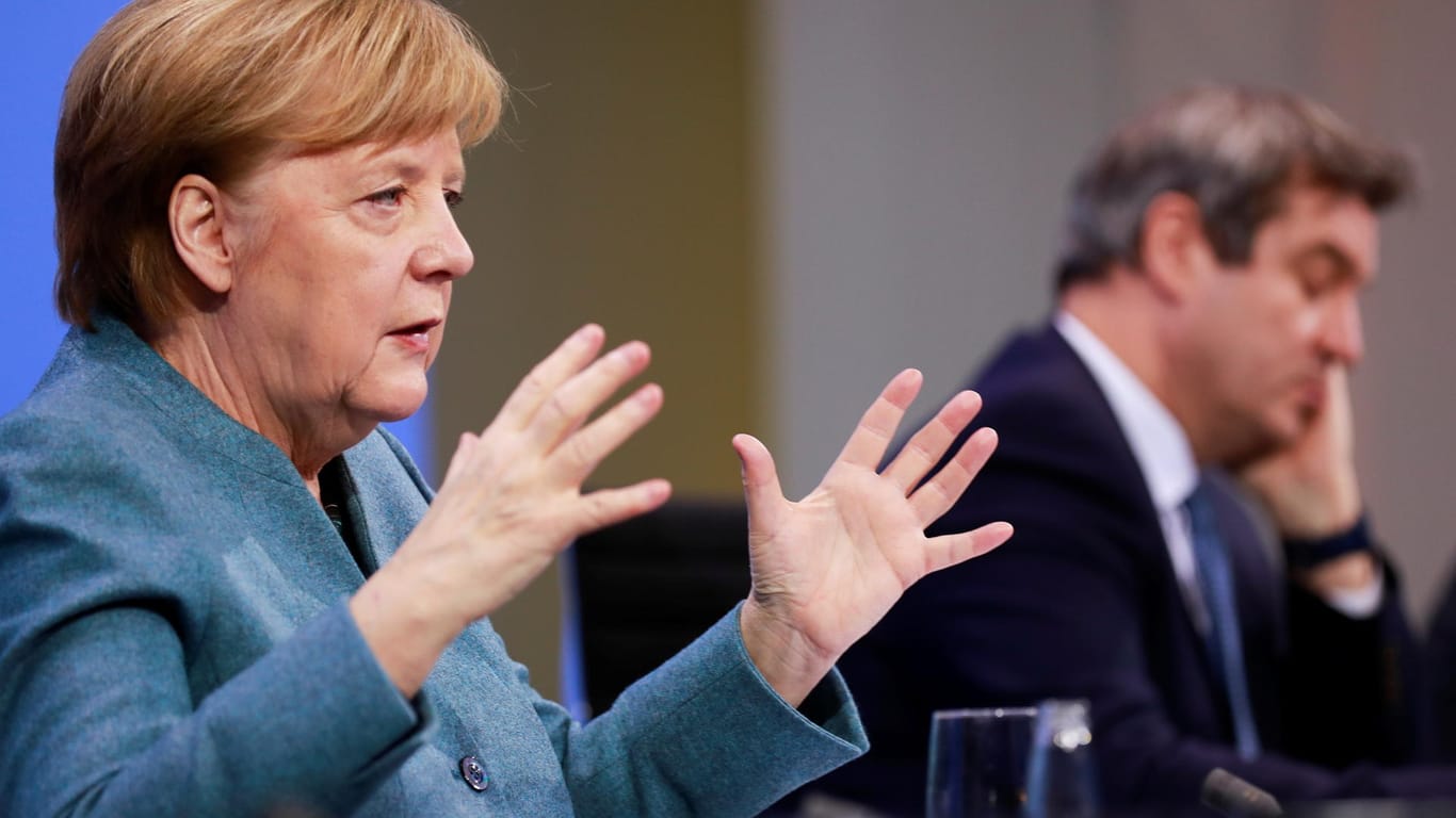 Angela Merkel und Markus Söder müssen den schleppenden Impfstart erklären.