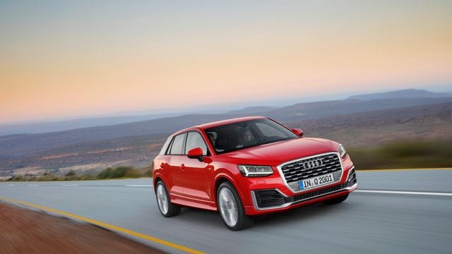 Einstiegsmodell: Mit dem kleinen Q2 startet Audi aktuell seine SUV-Palette.