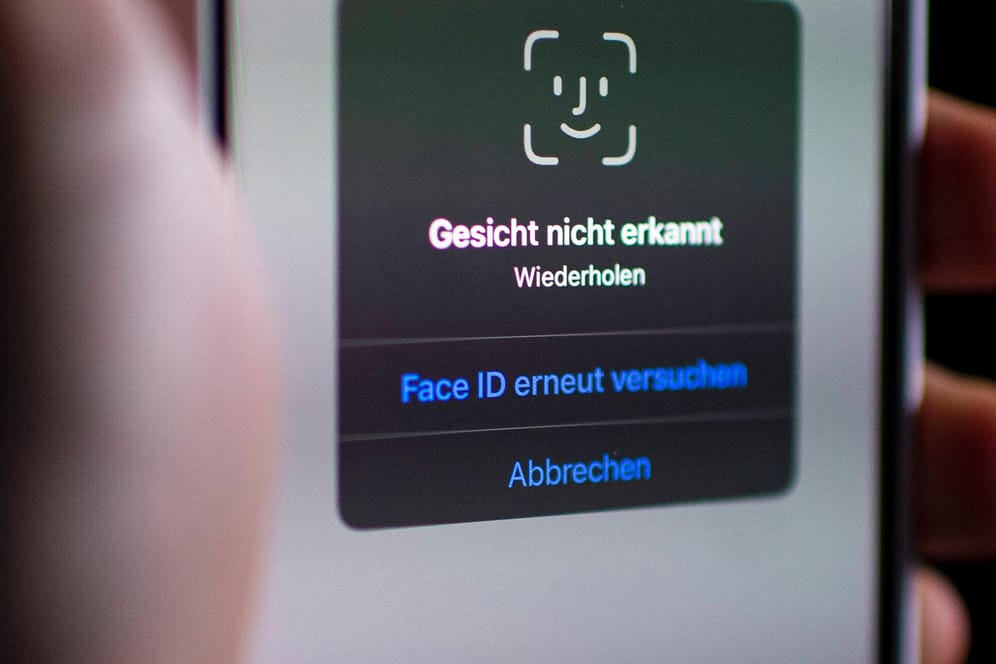 Die Gesichtserkennung auf dem iPhone: Mit dem kommenden Update soll Entsperren trotz Maske möglich sein
