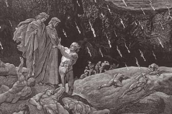 Szene aus der Göttlichen Komödie: Das Klima spielte eine gewisse Rolle bei der Entstehung des Meisterwerks von Dante Alighieri.