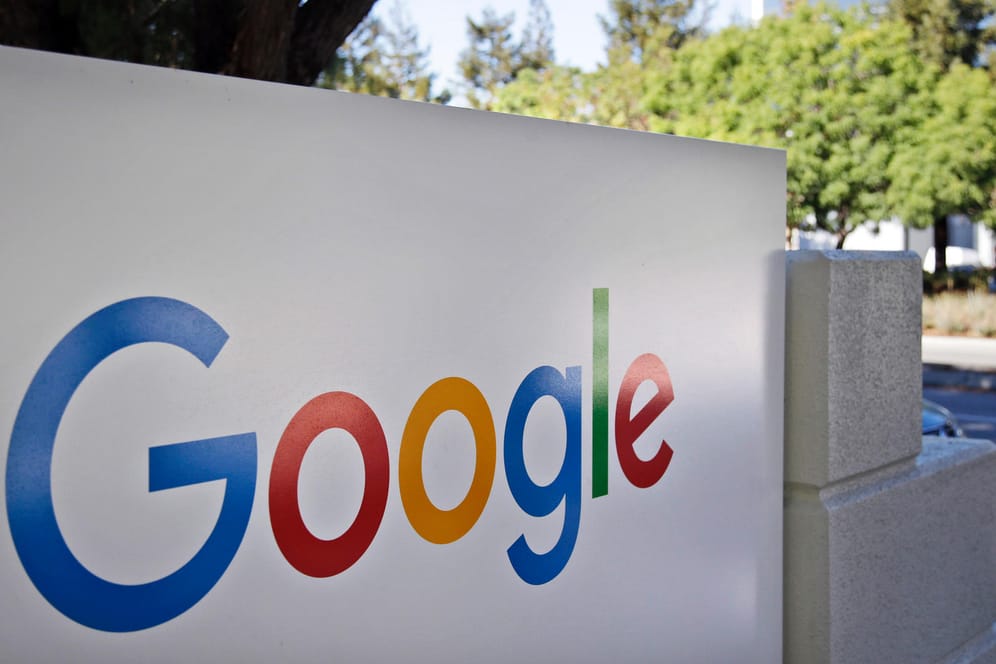 Das Logo von Google: Dem Unternehmen wurde vorgeworfen, Frauen und Menschen asiatischer Abstammung benachteiligt zu haben.