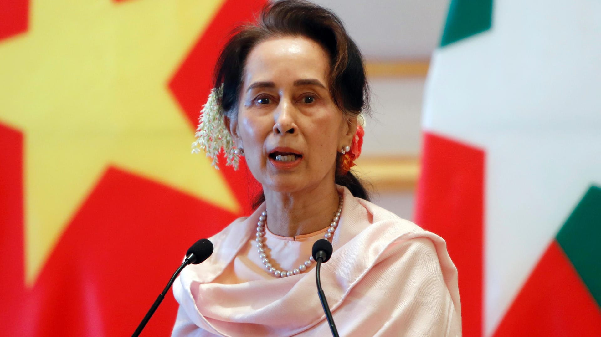 Aung San Suu Kyi: Der bisherigen Staatschefin soll es gesundheitlich gut gehen (Archivbild).