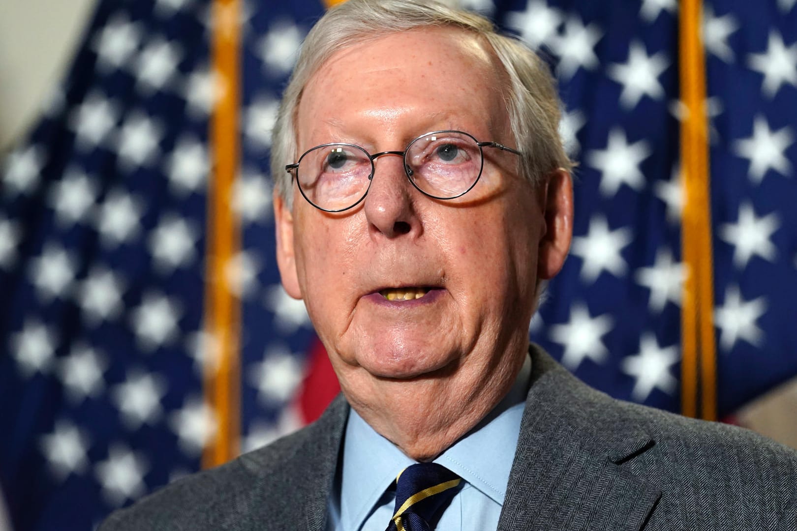 Mitch McConnell: Der US-Republikaner stellt sich gegen Marjorie Taylor Greene.