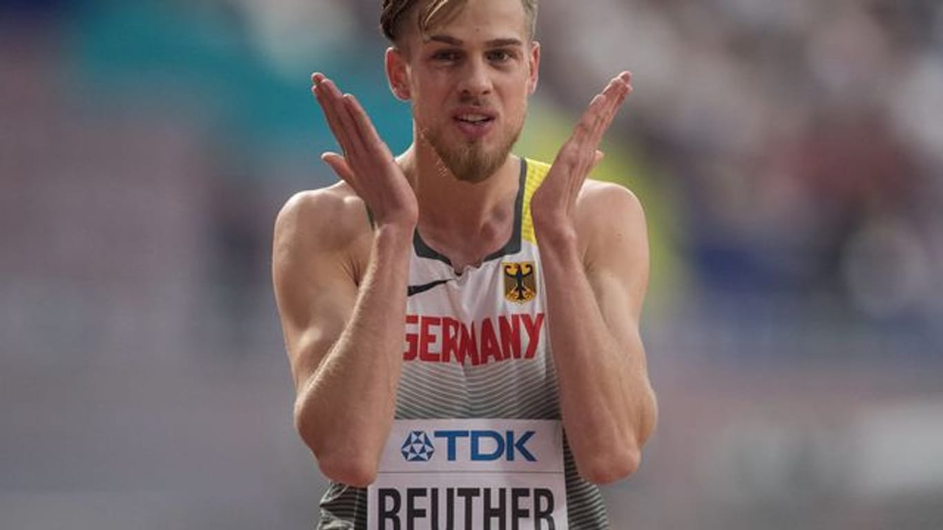 In Erfurt in der Halle über 800 Meter gesiegt, aber Rekord verpasst: Marc Reuther.