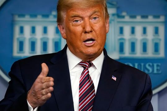 Donald Trump muss sich einem zweiten Impeachment-Verfahren stellen.