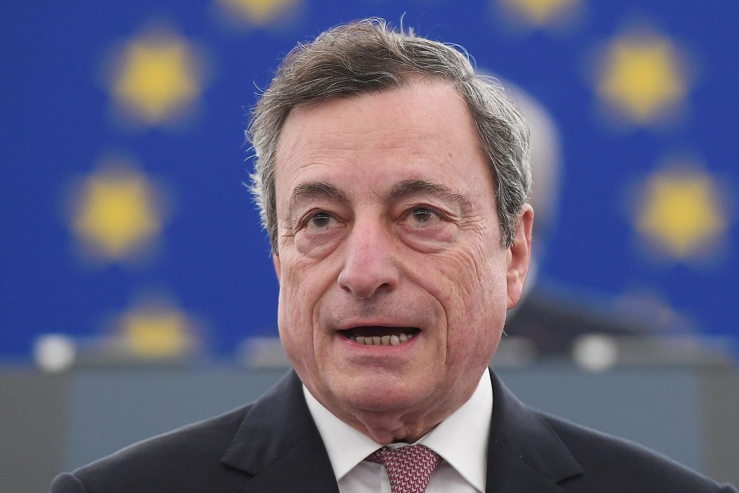 Mario Draghi: Der ehemalige Chef der Europäischen Zentralbank soll in Italien mit der Regierungsbildung beauftragt werden.