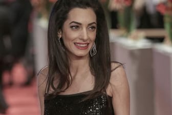 Amal Clooney 2016 auf der Berlinale.