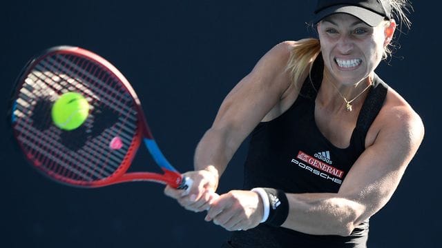 Angelique Kerber hat ihr erstes Tennis-Match im neuen Jahr gewonnen.