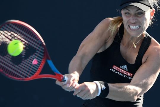 Angelique Kerber hat ihr erstes Tennis-Match im neuen Jahr gewonnen.