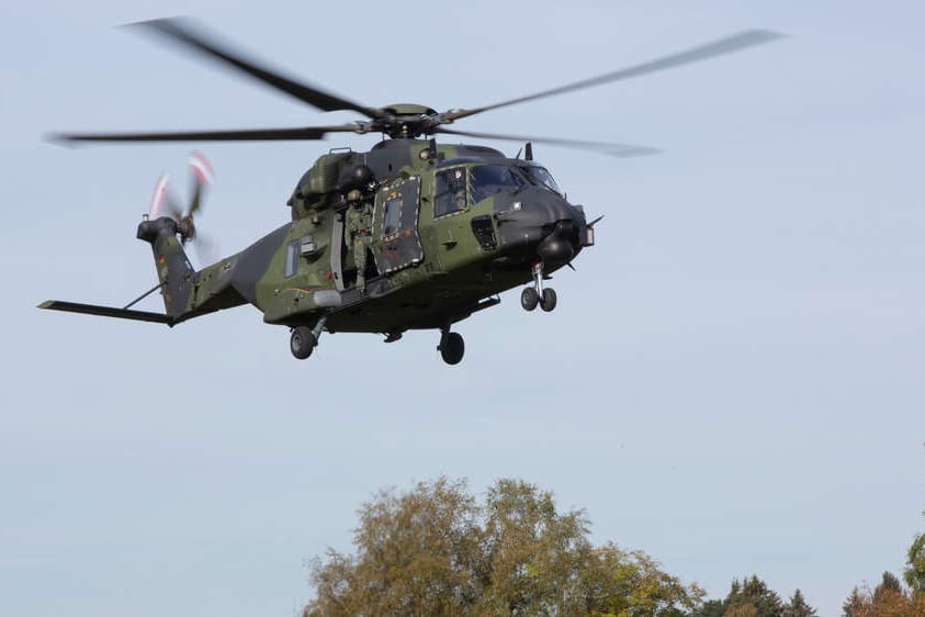 Ein Mehrzweckhubschrauber ist eines der aktuellen Rüstungsprojekte der Bundeswehr: Auch ein neues Sturmgewehr und die Modernisierung der Ausbildung sind geplant.