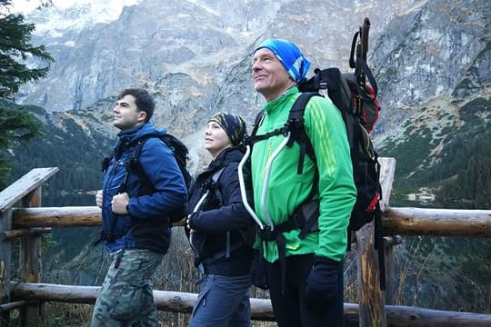 Zwei Stäbe, große Wirkung: Das "Relief Set" des Herstellers Maporto soll die Last des Rucksacks auf den Schultern senken.