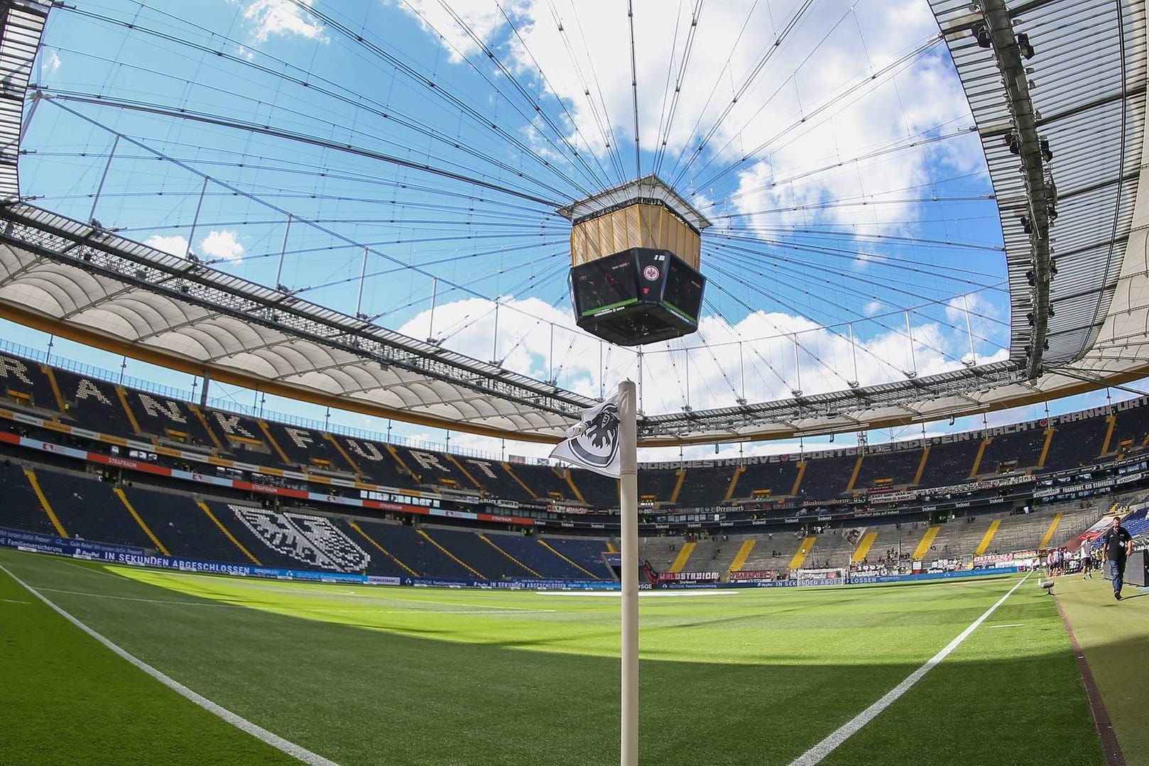Der Deutsche Bank Park: Das Stadion der Eintracht.