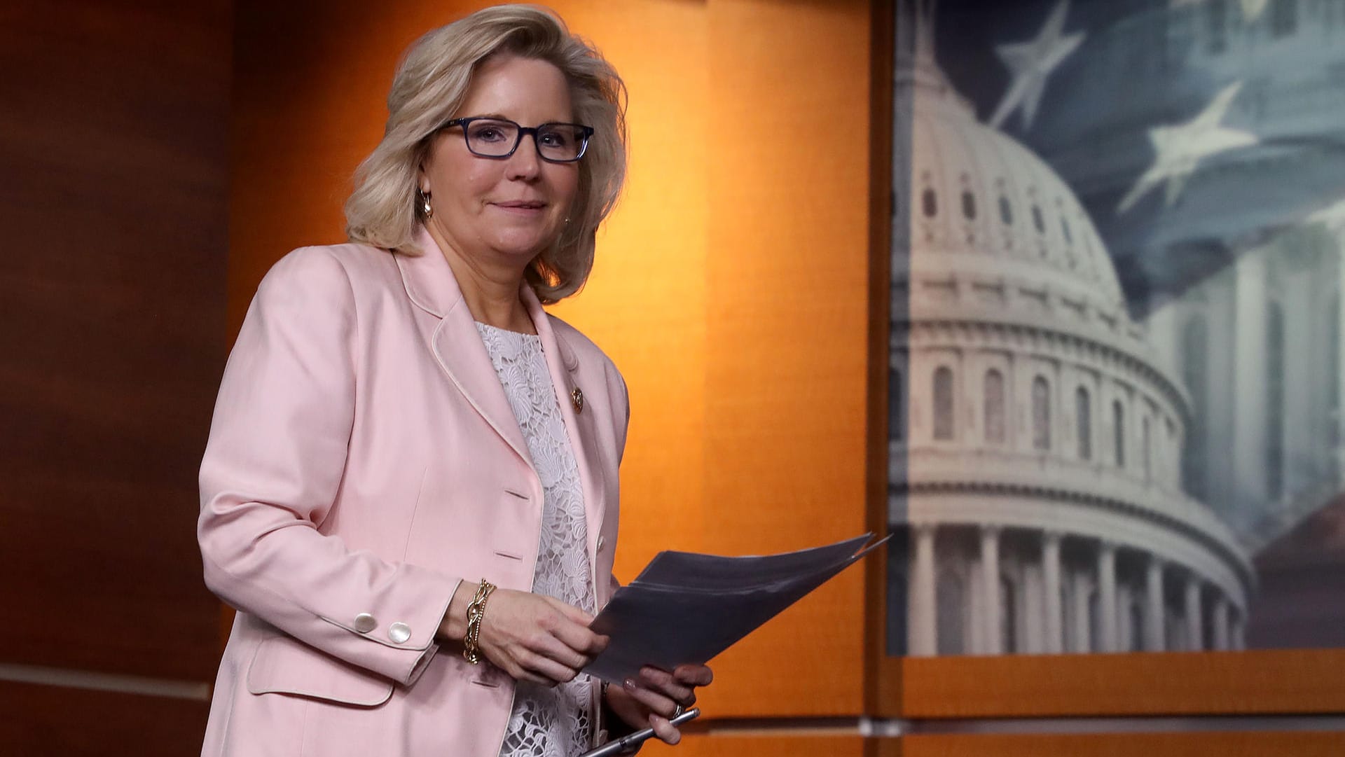 Liz Cheney: Ddie Tochter des früheren Vizepräsidenten Dick Cheney ist die Nummer drei in der Führung der Fraktion.