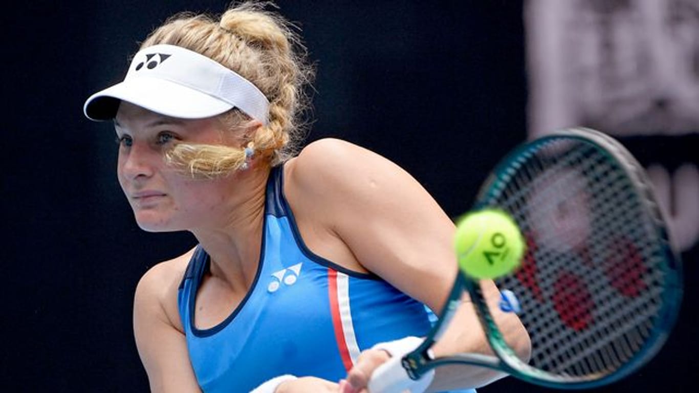 Darf nicht bei den bevorstehenden Australian Open antreten: Dajana Jastremska.