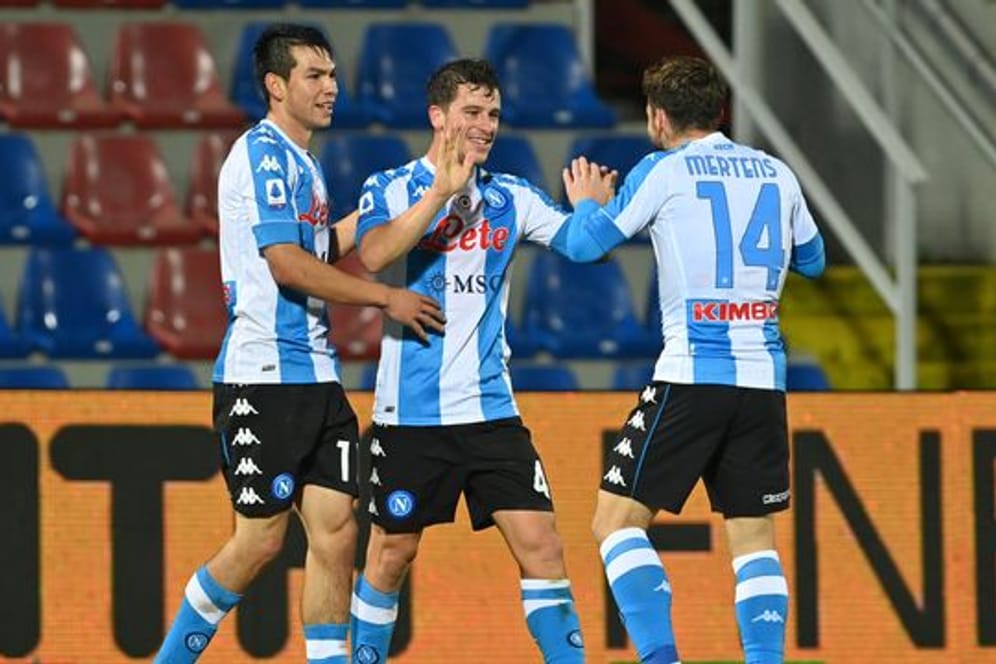 Diego Demme (M) kam mit dem SSC Neapel gegen Atalanta Bergamo nur zu einem 0:0.