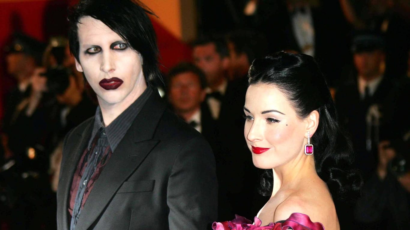 Marilyn Manson und Dita von Teese: Die beiden waren von 1999 bis 2006 ein Paar.