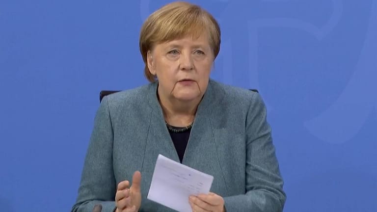 Angela Merkel: Innerhalb kurzer Zeit gibt die Bundeskanzlerin ein Fernsehinterview.