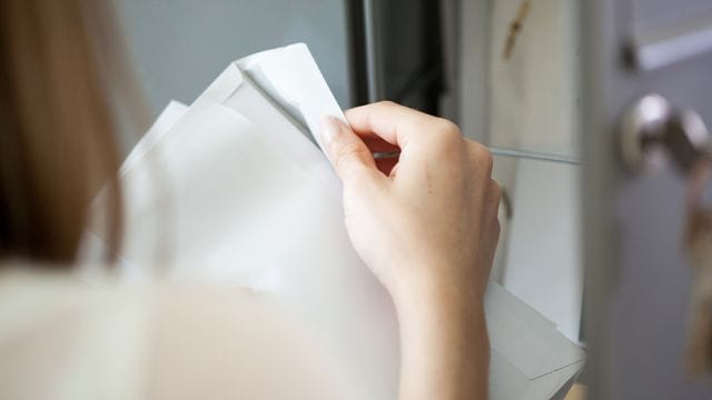 Ein Brief (Symbolbild): Fake-Rechnungen für Telefonsex landen derzeit verstärkt in Briefkästen und auf Smartphones.