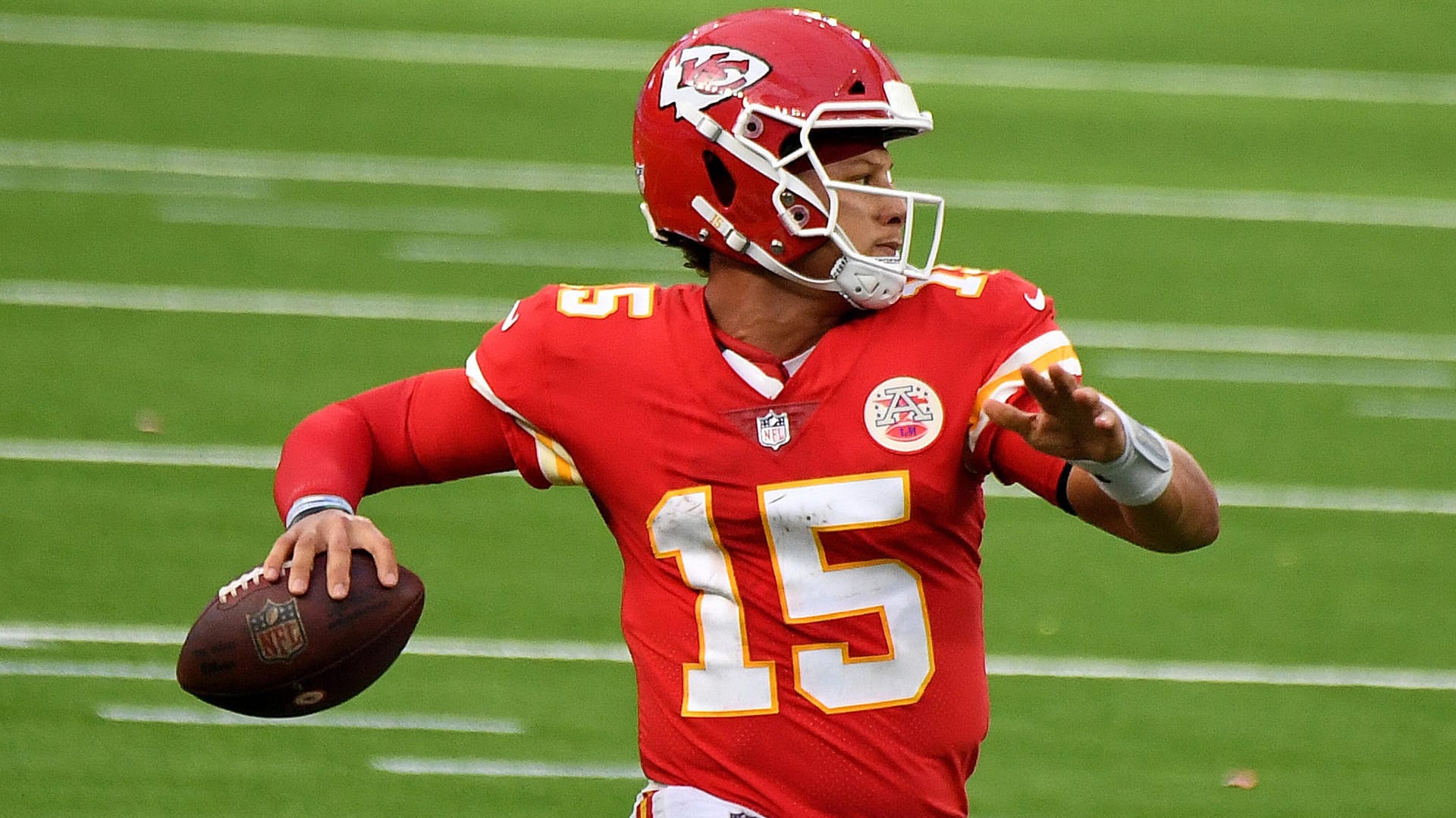 NFL-Profi Patrick Mahomes geht mit den Chiefs als Titelverteidiger ins Finale.