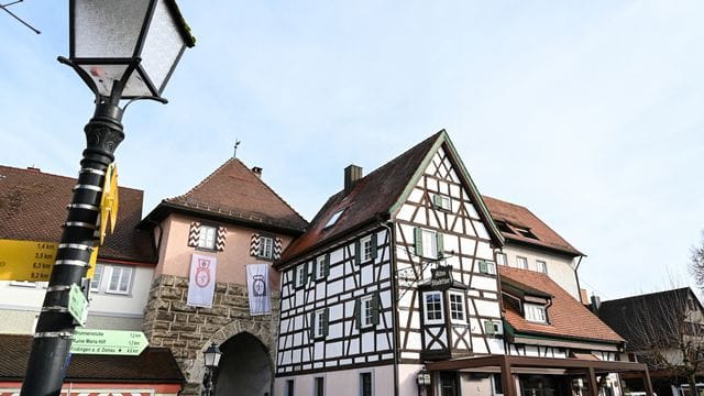 Das Alte Stadttor markiert den Eingang zur Stadt Mühlheim an der Donau. Das Alte Stadttor markiert den Eingang zur Stadt Mühlheim an der Donau.
