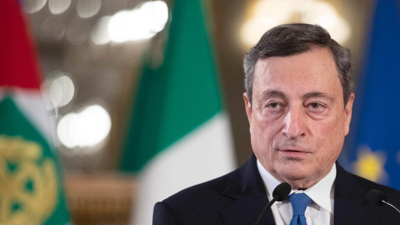 Mario Draghi, ehemaliger Chef der Europäischen Zentralbank: Er möchte eine Expertenregierung aufstellen, um Italien aus der Krise zu führen.