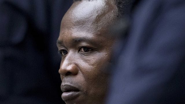 Berüchtigter Anführer: Ongwen war einer der Stellvertreter des berüchtigten LRA-Chefs Joseph Kony, der noch immer flüchtig ist. Berüchtigter Anführer: Ongwen war einer der Stellvertreter des berüchtigten LRA-Chefs Joseph Kony, der noch immer flüchtig ist.