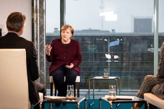 Bundeskanzlerin Angela Merkel (CDU) aüßerte sich in einem Interview der Sender ntv und RTL.