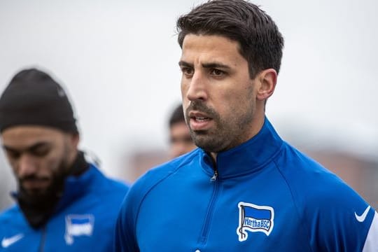 Steht bei Hertha BSC vor seinem Comeback in der Bundesliga beim Spiel gegen Bayern München: Sami Khedira.