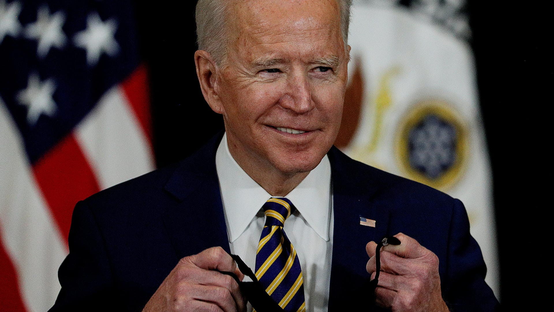 Joe Biden im US-Außenministerium: Beschädigte Demokratie.