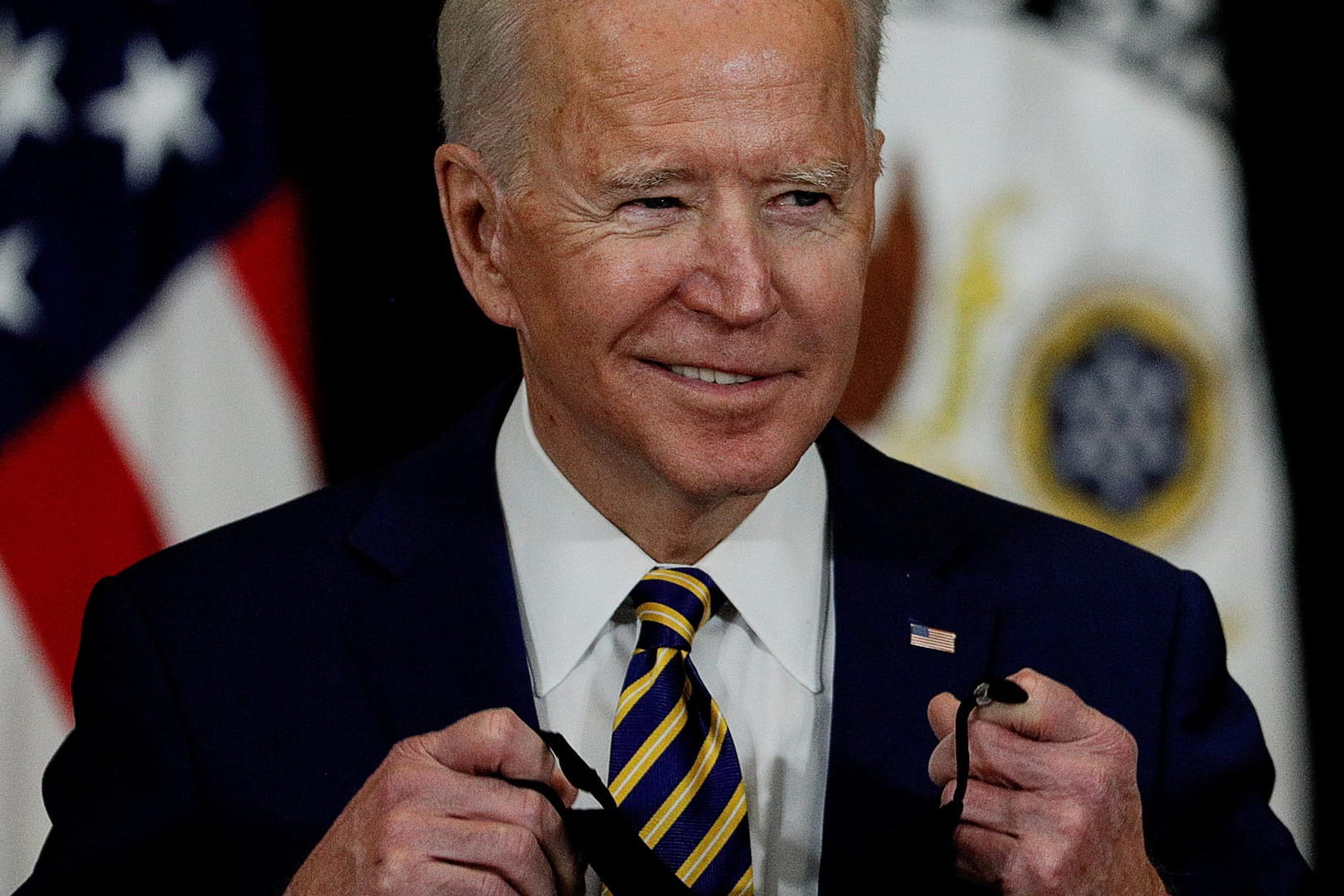 Joe Biden im US-Außenministerium: Beschädigte Demokratie.