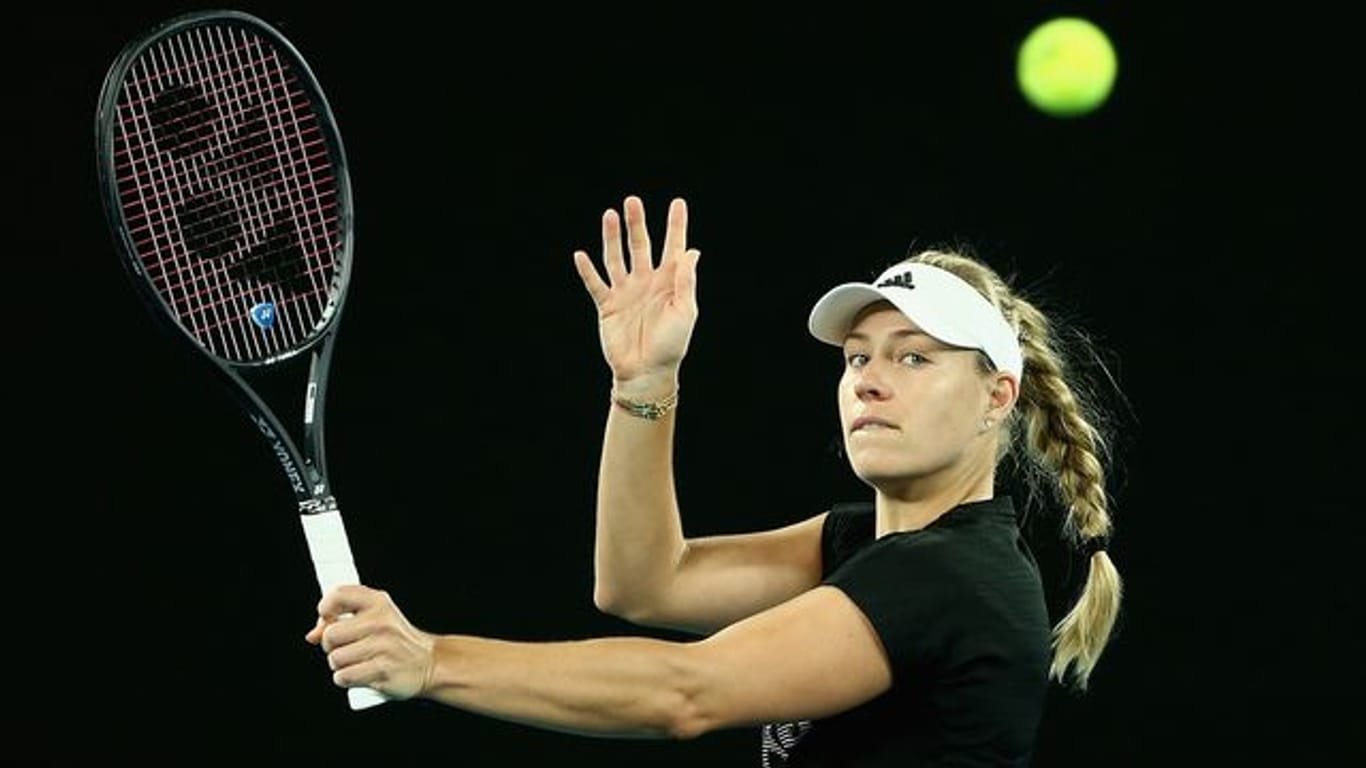 Steht beim WTA-Turnier in Melbourne im Viertelfinale: Angelique Kerber.