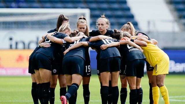 Das Heimspiel der Eintracht-Frauen gegen Duisburg wurde abgesagt.