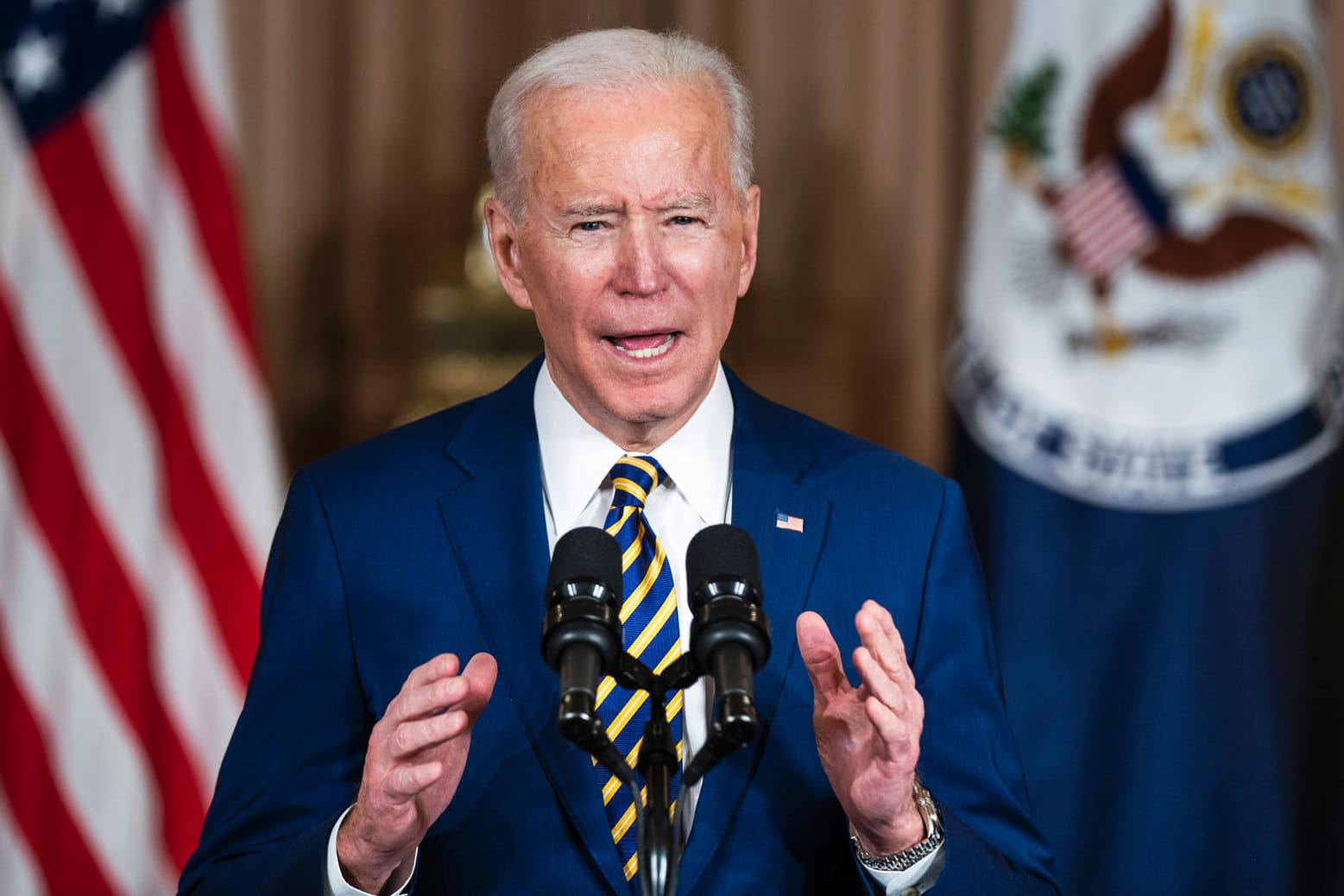 Joe Biden: Sein Kabinett will das Taliban-Abkommen zuerst auf den Prüfstand stellen.