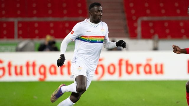 Stuttgarts Silas Wamangituka ist einer der Senkrechtstarter der Liga. Stuttgarts Silas Wamangituka ist einer der Senkrechtstarter der Liga.
