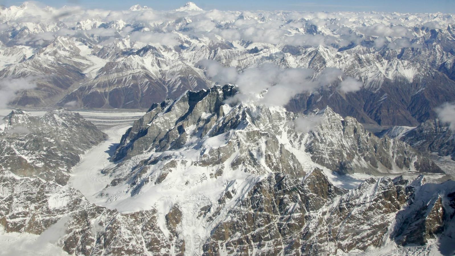Berglandschaft: Der K2 liegt im Karakorum-Gebirge.