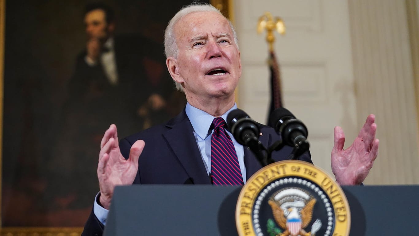 Joe Biden: Der neue Präsident kämpft mit mehreren Maßnahmen gegen die Corona-Krise in den USA.