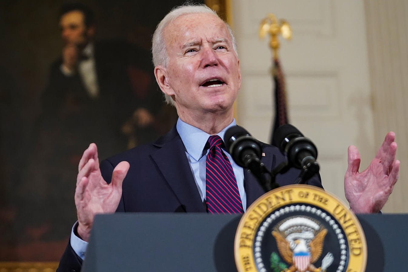 Joe Biden: Der neue Präsident kämpft mit mehreren Maßnahmen gegen die Corona-Krise in den USA.