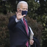 Joe Biden: Er ist am 20. Januar als neuer Präsident der USA vereidigt worden.