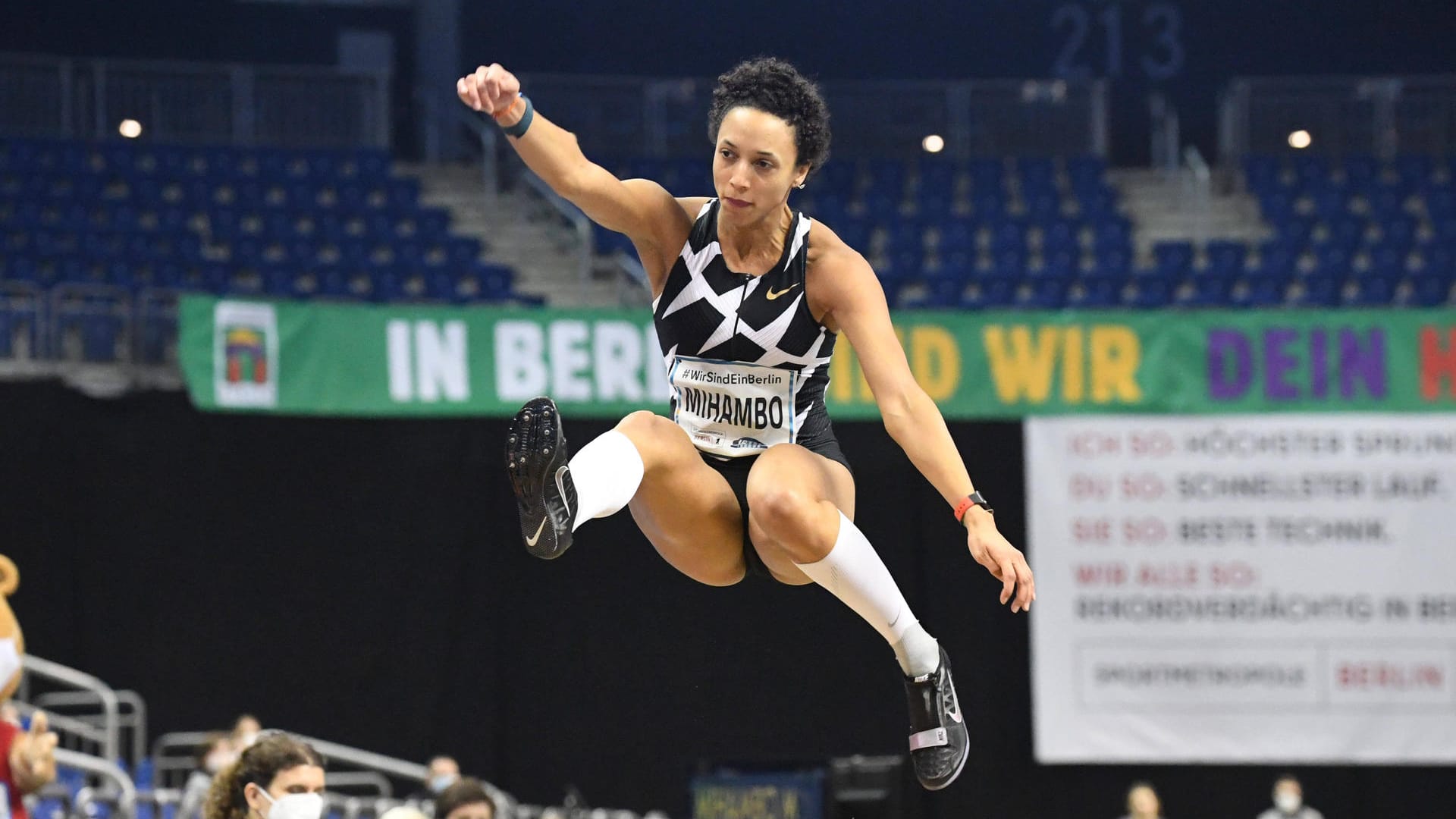 Malaika Mihambo: Sie siegte bei der ISTAF in Berlin mit Jahresweltbestleistung.