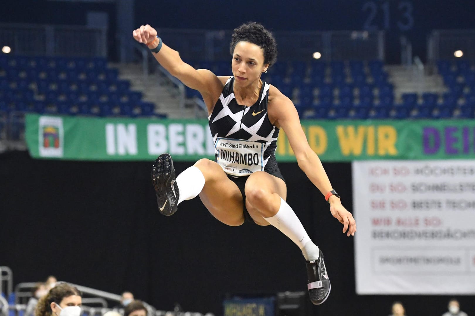 Malaika Mihambo: Sie siegte bei der ISTAF in Berlin mit Jahresweltbestleistung.