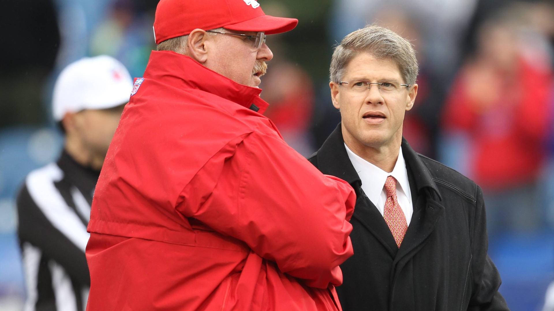 Head Coach Andy Reid (l.) und Eigentümer Clark Hunt arbeiten seit 2013 zusammen.