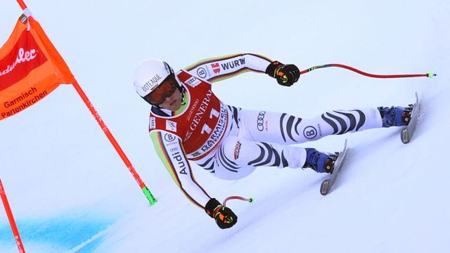 Fuhr in Garmisch in unter die besten Zehn: Romed Baumann.