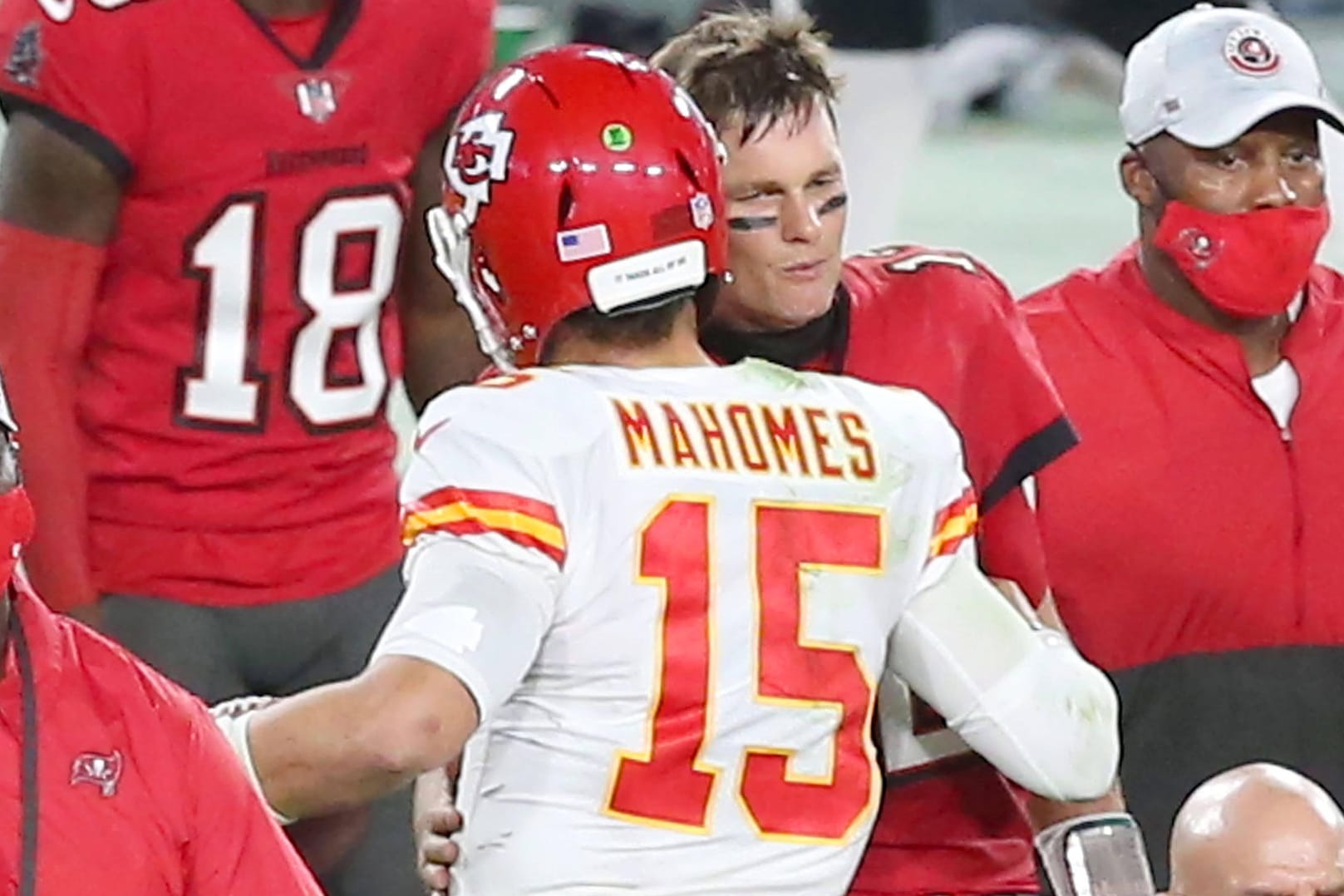 55. Super Bowl: Tom Brady spielt in seinem zehnten Super Bowl für die Tampa Bay Buccaneers gegen Patrick Mahomes und seine Chiefs.