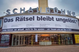 Schaubühne Berlin: Wegen Lockdown seit Wochen geschlossen.
