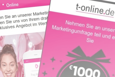 t-online-Spam-Mails: Aktuell werden sie wieder verstärkt verschickt