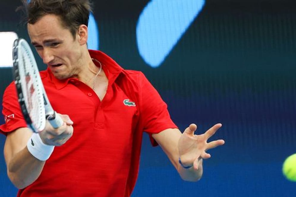 Sicherte sich mit Russland den ATP Cup: Daniil Medwedew.