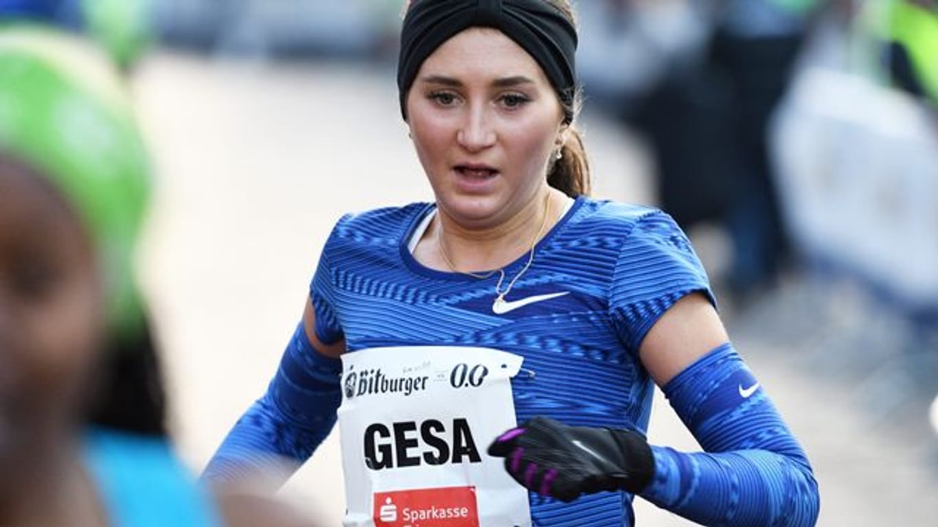 Gesa Krause lief beim Hallen-Meeting in Dortmund die 2000-Meter-Hindernis in 6:02,60 Minuten.